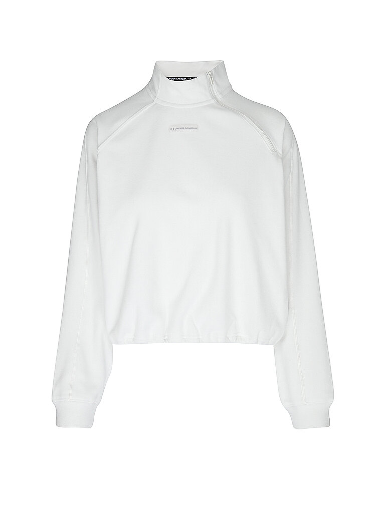 UNDER ARMOUR Damen Sweater UA Performance 1/4 Zip weiss | M