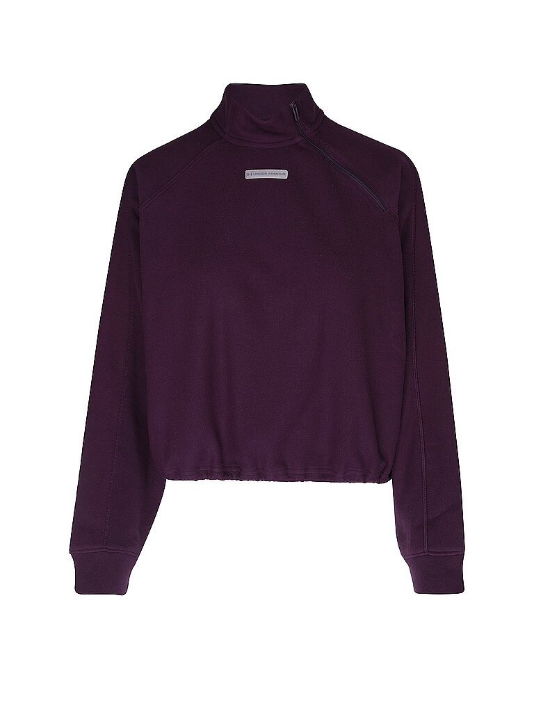 UNDER ARMOUR Damen Sweater UA Performance 1/4 Zip lila | S