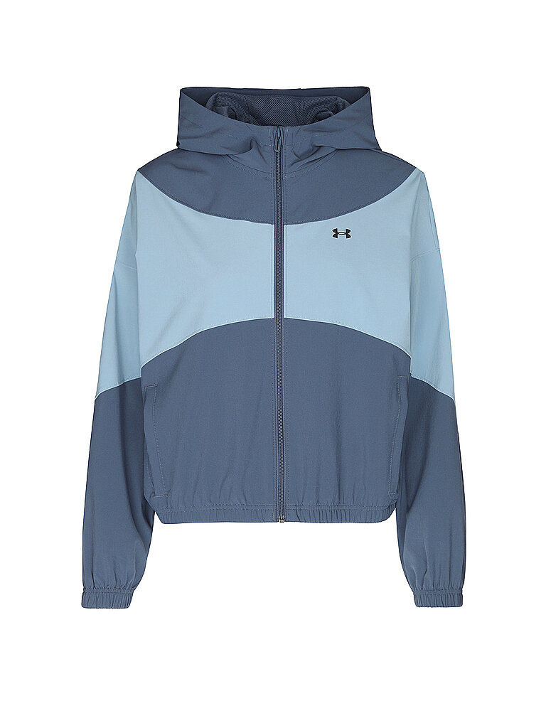 UNDER ARMOUR Damen Jacke UA Rival Woven dunkelblau | XS