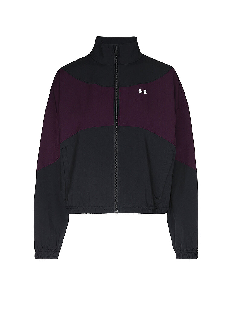 UNDER ARMOUR Damen Kapuzenjacke Rival Woven lila | S