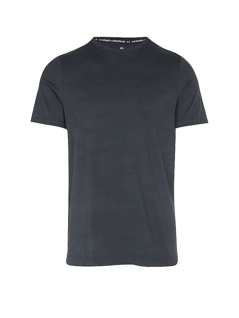 UNDER ARMOUR Herren Fitnessshirt UA Vanish Elite Seamless Camo schwarz | M