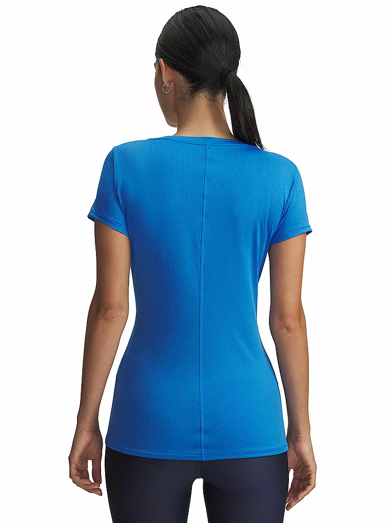 UNDER ARMOUR | Damen Fitnesshirt HeatGear® Armour | blau