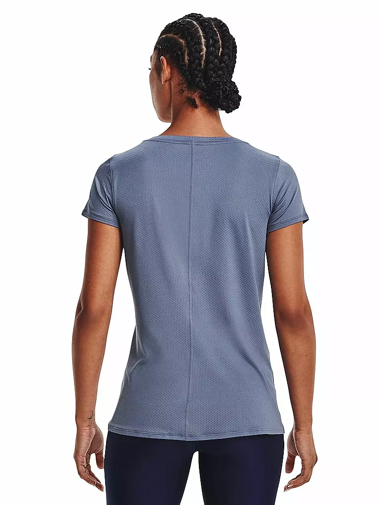 UNDER ARMOUR | Damen Fitnesshirt HeatGear® Armour | blau