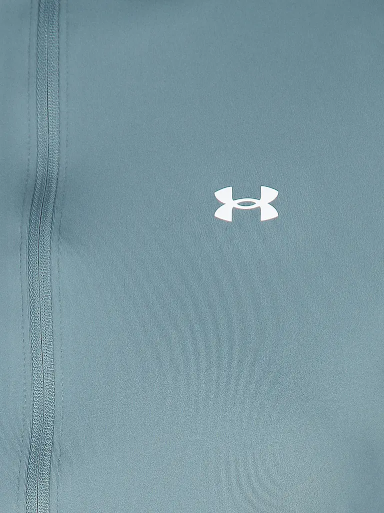 UNDER ARMOUR | Damen Fitnessshirt UA Motion mit ½-Zip | petrol