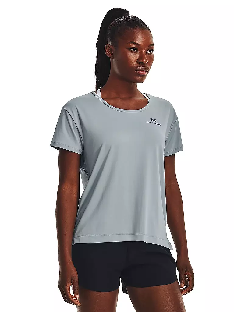 UNDER ARMOUR | Damen Fitnessshirt UA RUSH™ Energy Core | blau