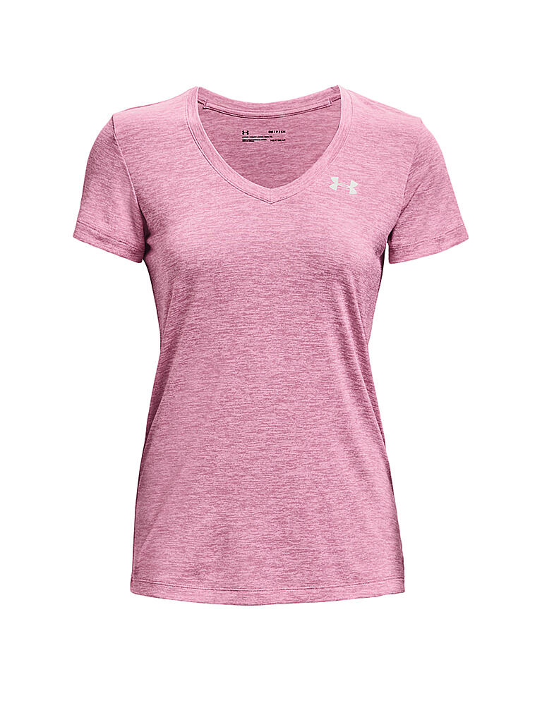 UNDER ARMOUR | Damen Fitnessshirt UA Twist Tech™ | pink