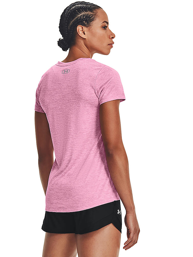 UNDER ARMOUR | Damen Fitnessshirt UA Twist Tech™ | pink