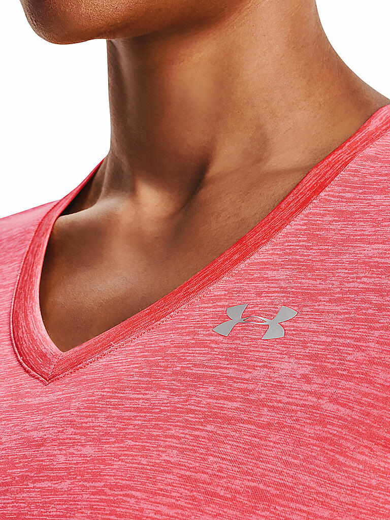 UNDER ARMOUR | Damen Fitnessshirt UA Twist Tech™ | rot