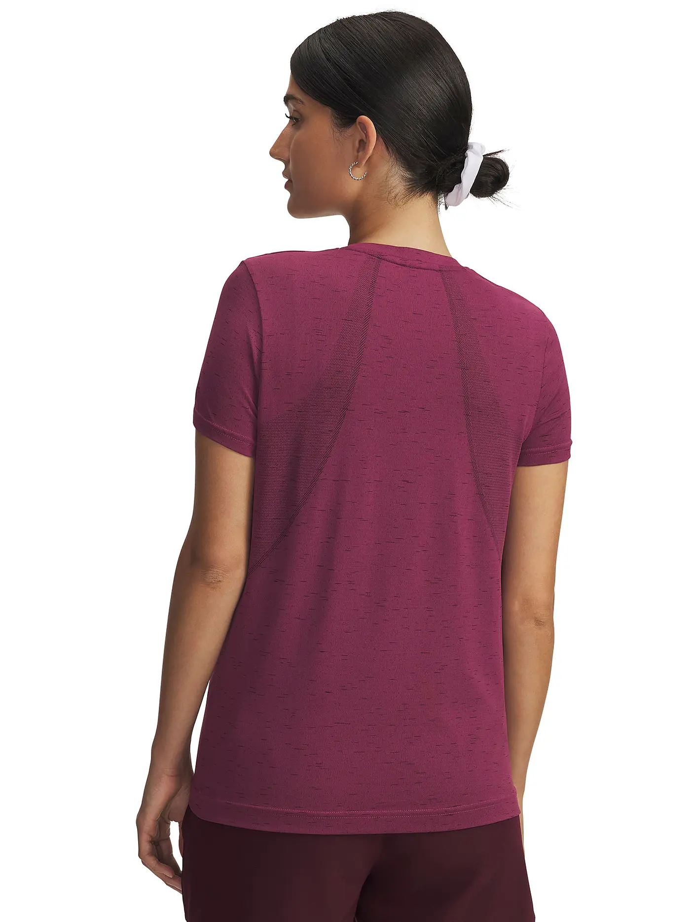 UNDER ARMOUR | Damen Fitnessshirt Vanish Seamless Loose | beere