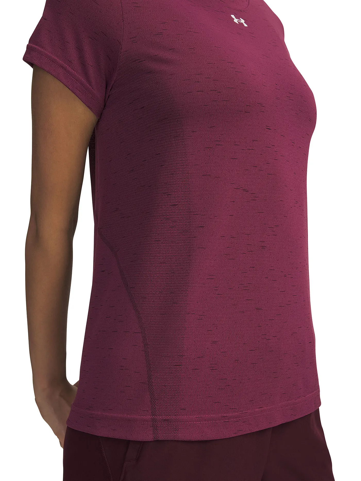 UNDER ARMOUR | Damen Fitnessshirt Vanish Seamless Loose | beere