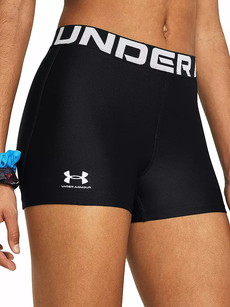 UNDER ARMOUR | Damen Fitnessshort HeatGear® | schwarz