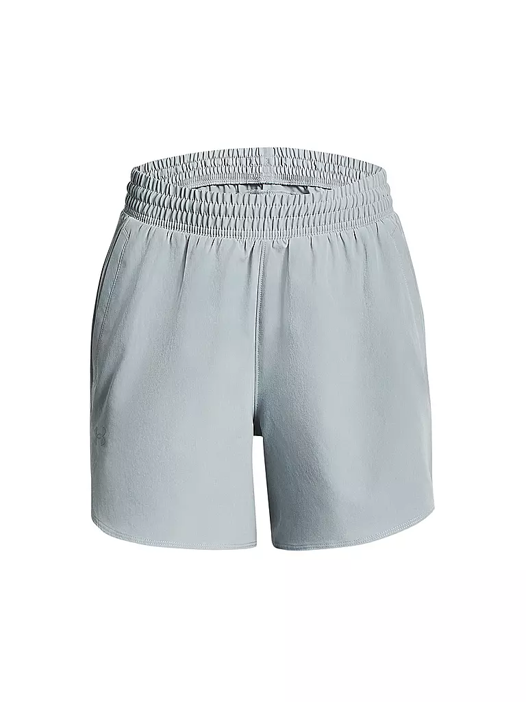 UNDER ARMOUR | Damen Fitnessshort UA Flex Woven 5" | hellblau