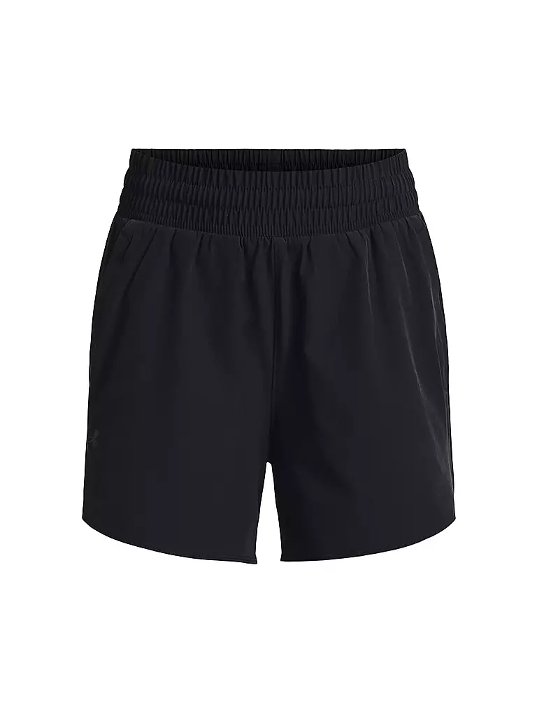 UNDER ARMOUR | Damen Fitnessshort UA Flex Woven 5" | schwarz