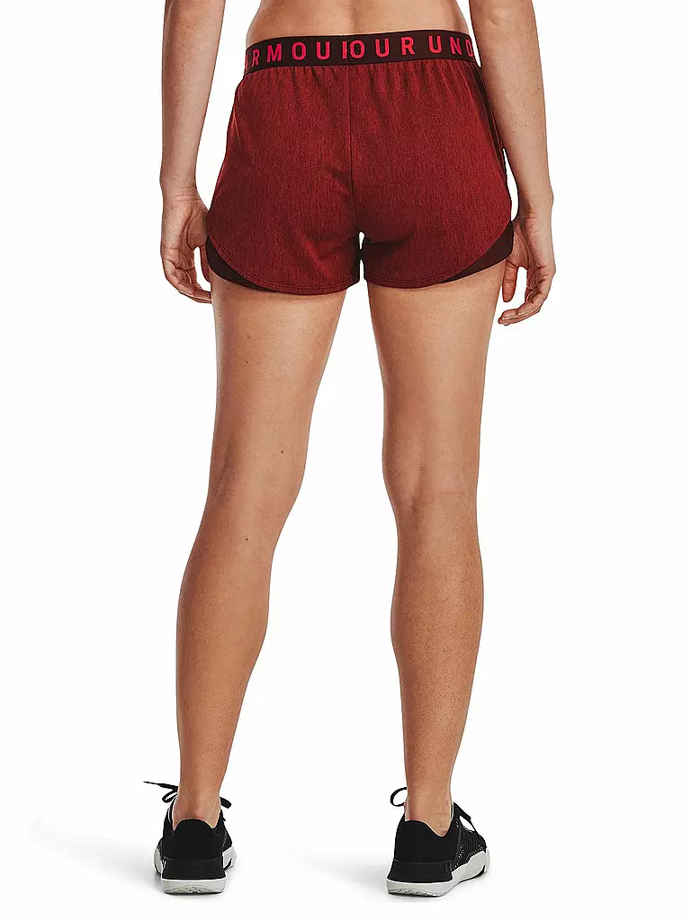 UNDER ARMOUR | Damen Fitnessshort UA Play Up 3.0 Twist | rot