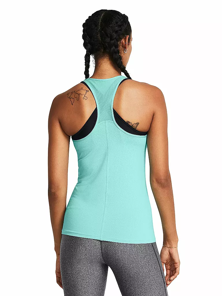 UNDER ARMOUR | Damen Fitnesstank HeatGear® Armour Racer | türkis