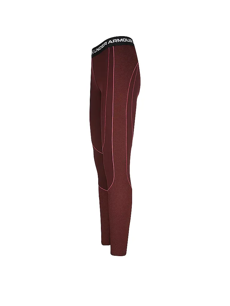 UNDER ARMOUR | Damen Fitnesstight ColdGear® | dunkelrot
