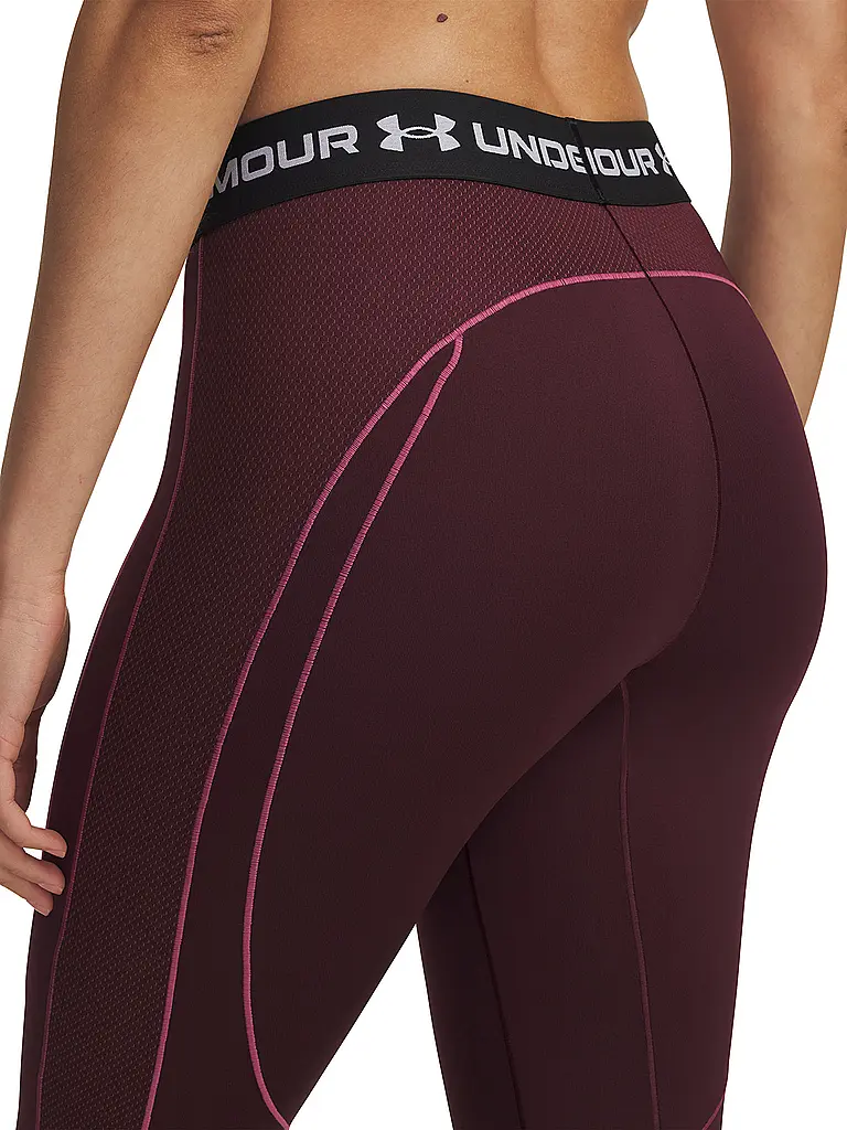 UNDER ARMOUR | Damen Fitnesstight ColdGear® | dunkelrot
