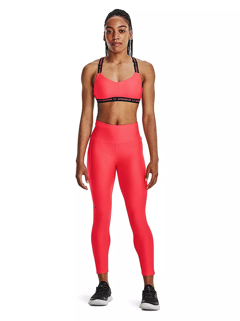 UNDER ARMOUR | Damen Fitnesstight HeatGear® Armour 7/8 | rot