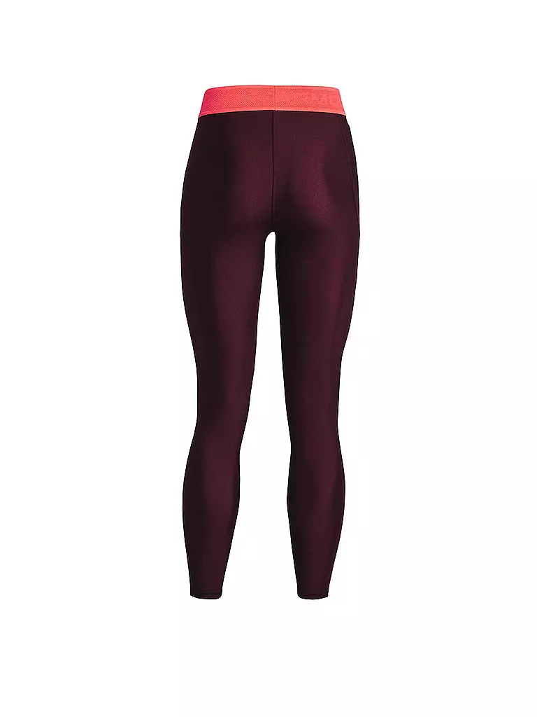 UNDER ARMOUR | Damen Fitnesstight HeatGear® | dunkelrot