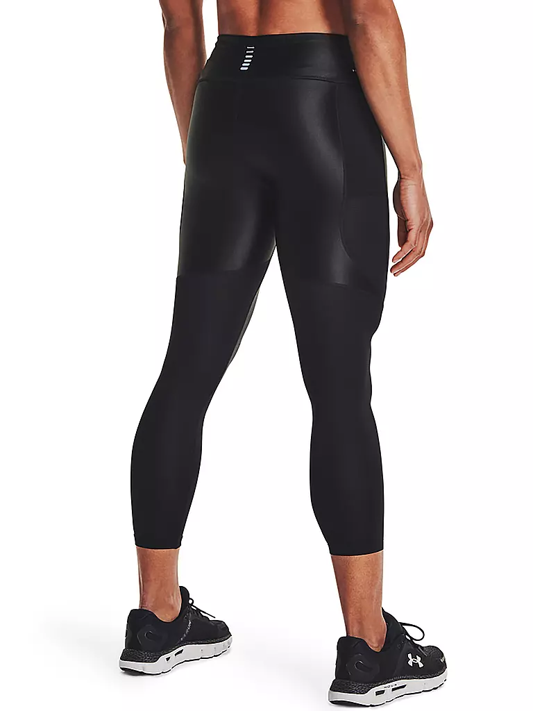 UNDER ARMOUR | Damen Fitnesstight UA Iso-Chill Run 7/8 | schwarz