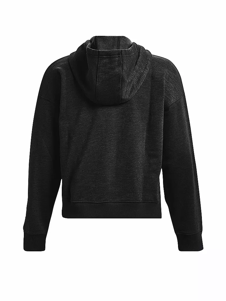 UNDER ARMOUR | Damen Hoodie UA Recovery Fleece mit Schriftzug | grau