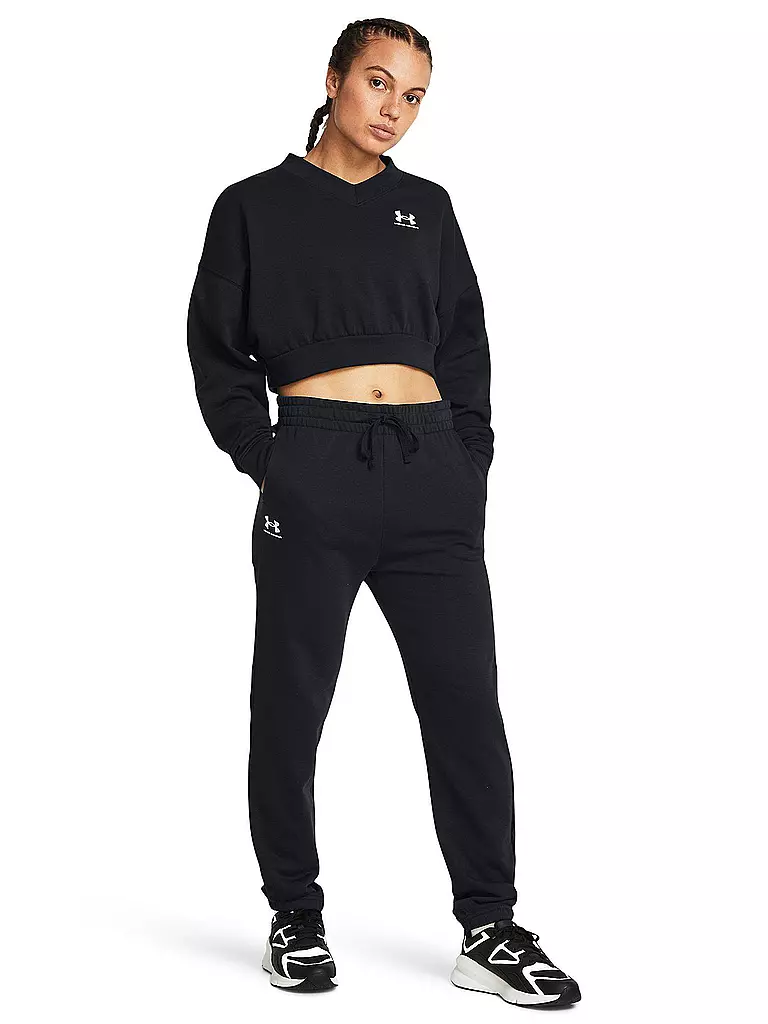 UNDER ARMOUR | Damen Jogginghose UA Rival French Terry | schwarz