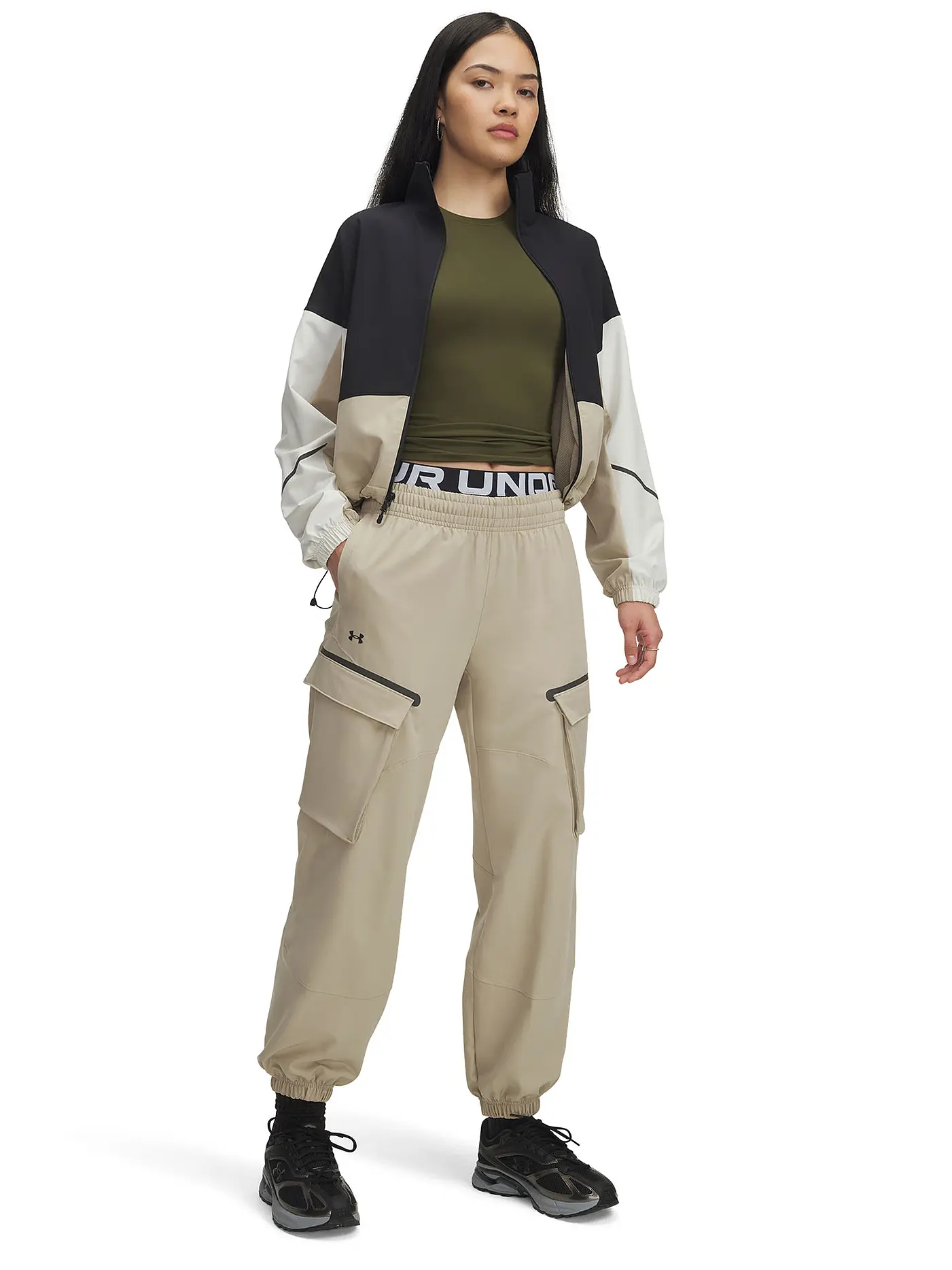 UNDER ARMOUR | Damen Jogginghose UA Unstoppable Cargo | camel