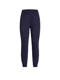 UNDER ARMOUR | Damen Jogginghose UA Unstoppable Fleece | dunkelblau
