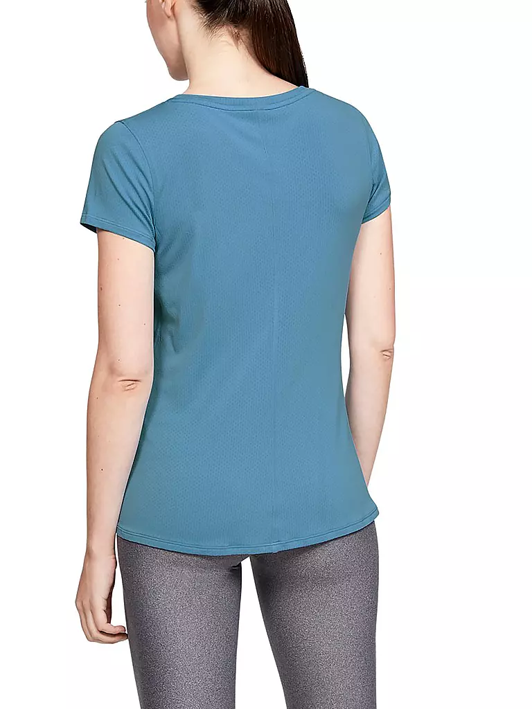 UNDER ARMOUR | Damen Shirt HeatGear® Armour  | blau