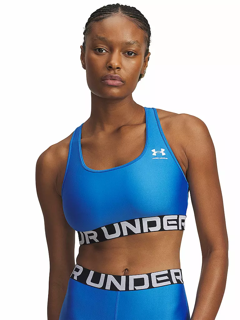 UNDER ARMOUR | Damen Sport-BH HeatGear® Armour Medium Support | blau