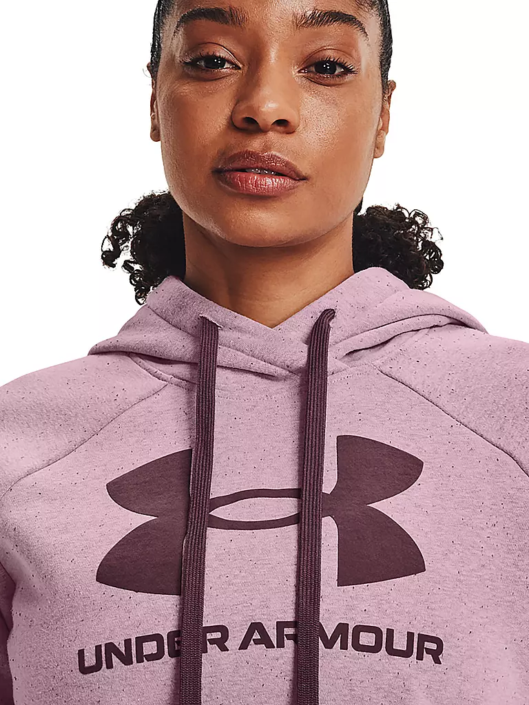 UNDER ARMOUR | Damen Sweater UA Rival Fleece Logo | lila