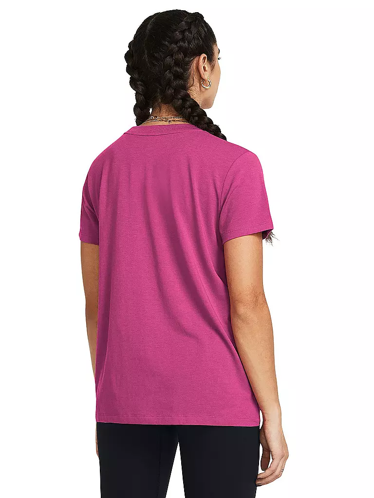 UNDER ARMOUR | Damen T-Shirt UA Off Campus Core  | pink
