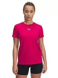 UNDER ARMOUR | Damen T-Shirt UA Off Campus Core  | beere
