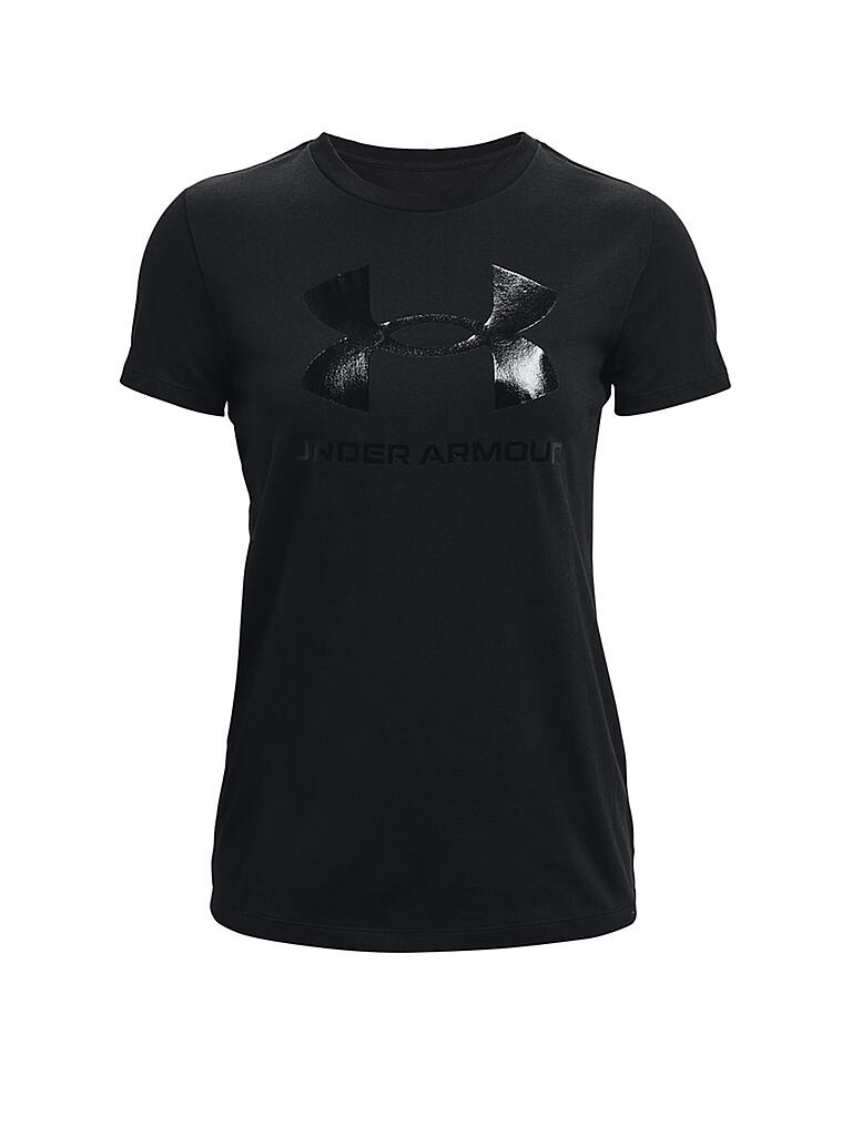 UNDER ARMOUR | Damen T-Shirt UA Sportstyle mit Grafik | schwarz