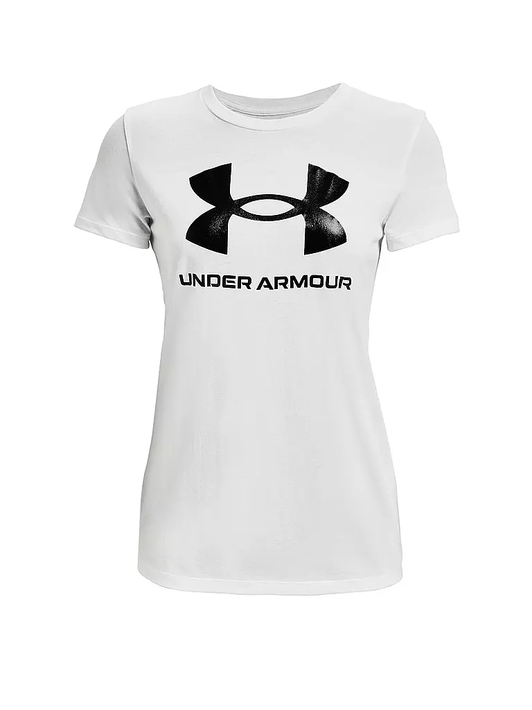 UNDER ARMOUR | Damen T-Shirt UA Sportstyle mit Grafik | weiß