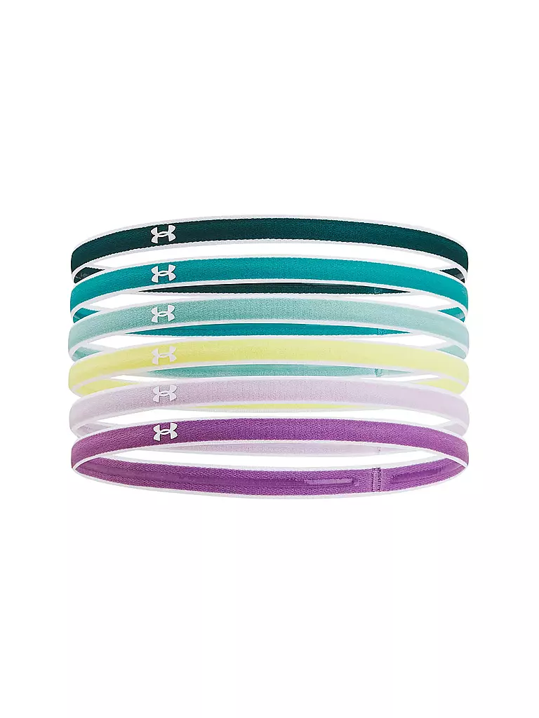 UNDER ARMOUR | Haarbänder UA Mini Headbands - 6 Pack | lila