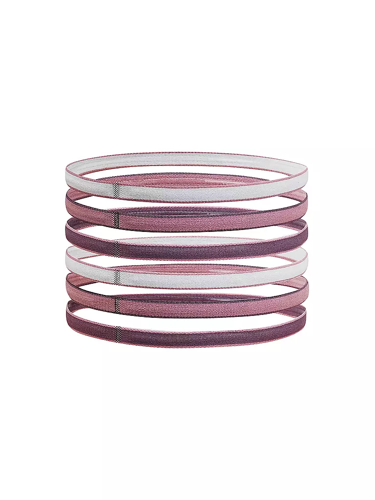 UNDER ARMOUR | Haarbänder UA Mini Headbands - 6 Pack | rosa