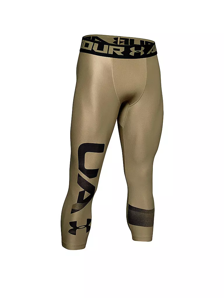 UNDER ARMOUR | Herren 3/4 Fitness-Tight HeatGear® Armour | olive