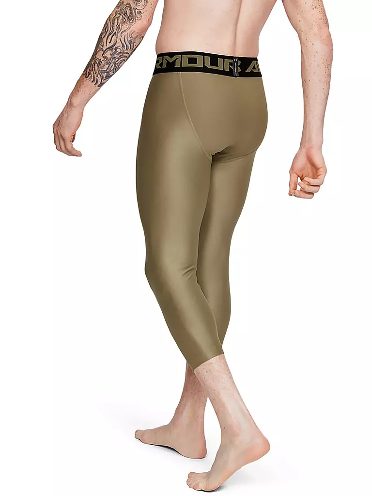 UNDER ARMOUR | Herren 3/4 Fitness-Tight HeatGear® Armour | olive
