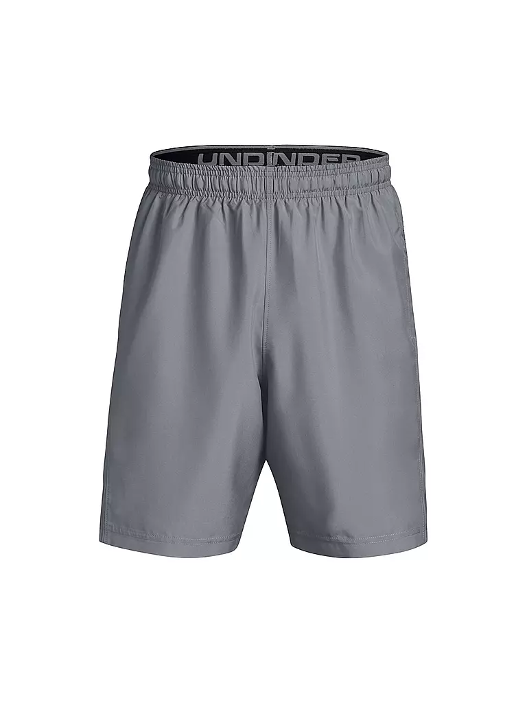 UNDER ARMOUR | Herren Fitness-Short UA mit Grafik | grau