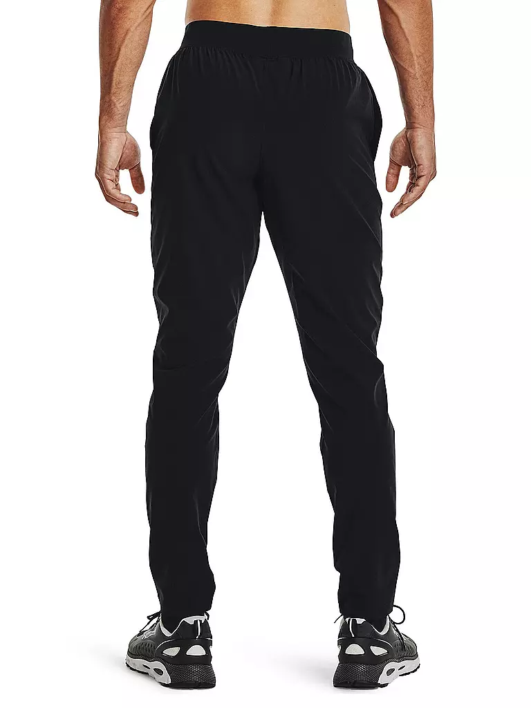 UNDER ARMOUR | Herren Fitnesshose UA Woven Stretch | schwarz