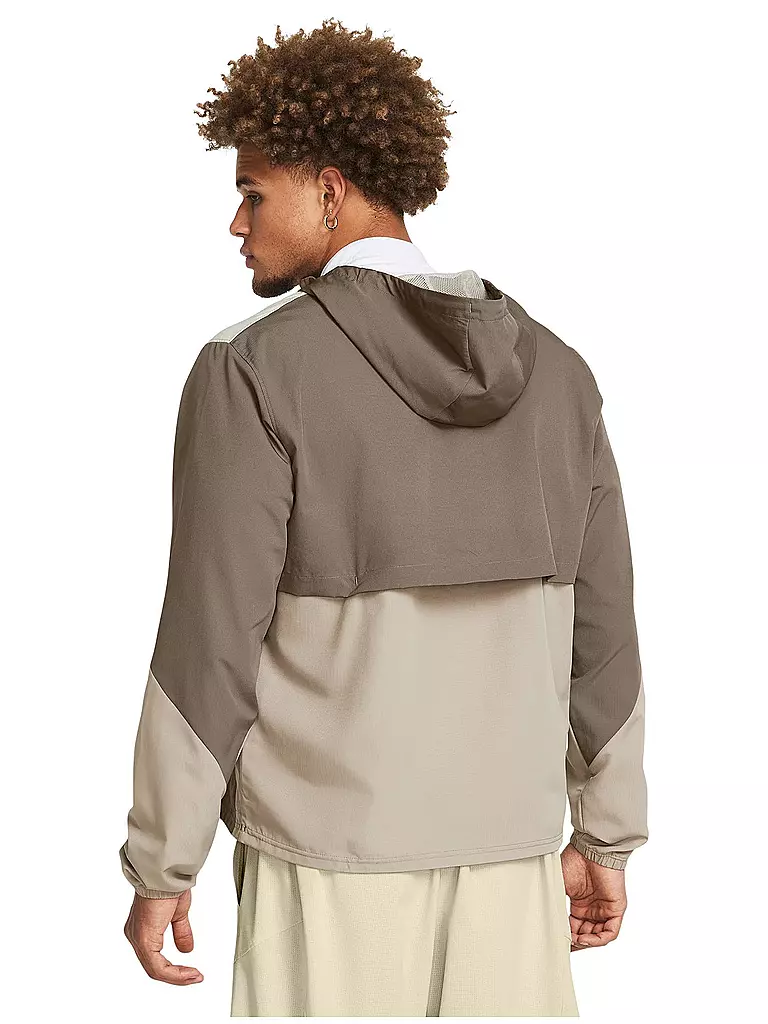 UNDER ARMOUR | Herren Fitnessjacke UA Legacy Windbreaker  | camel