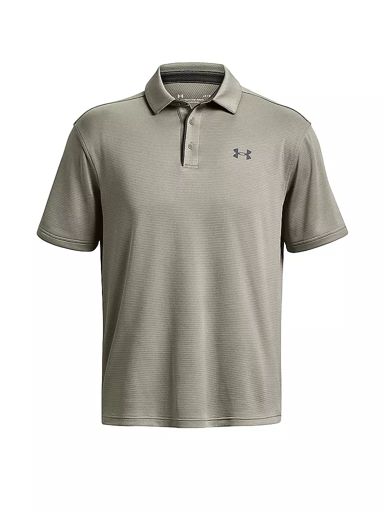 UNDER ARMOUR | Herren Fitnesspolo Tech | olive