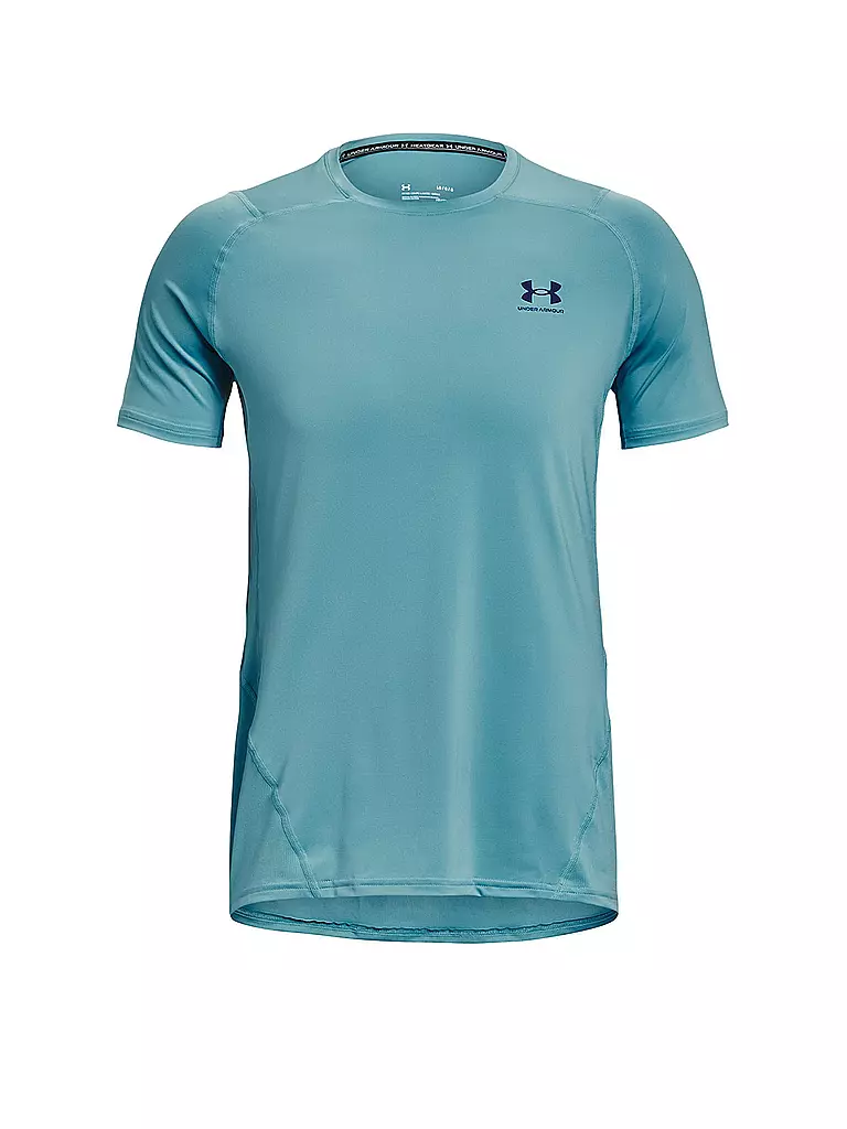 UNDER ARMOUR | Herren Fitnessshirt HeatGear® Armour Fitted | hellblau