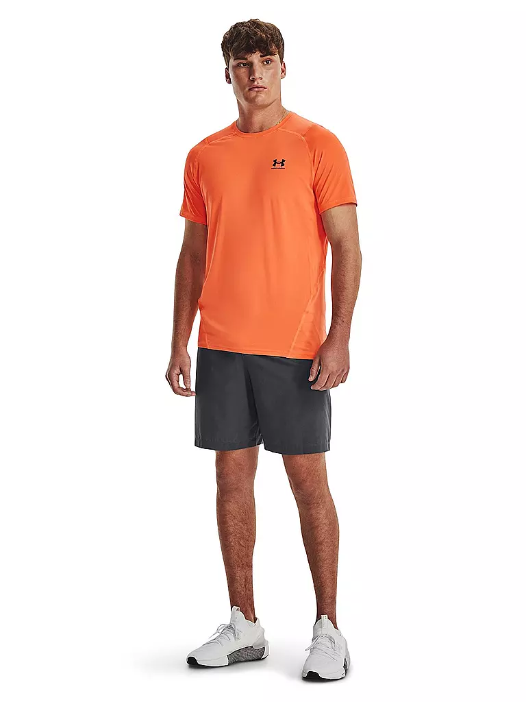 UNDER ARMOUR | Herren Fitnessshirt HeatGear® Armour Fitted | orange