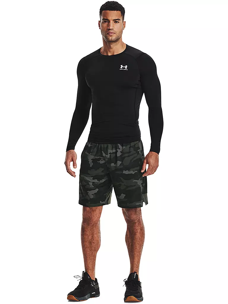 UNDER ARMOUR | Herren Fitnessshirt HeatGear® Armour | schwarz