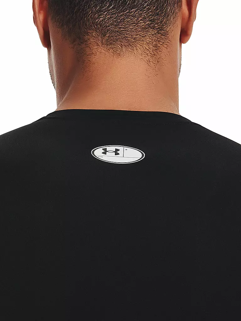 UNDER ARMOUR | Herren Fitnessshirt HeatGear® Armour | schwarz