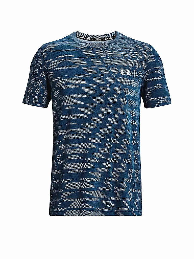 UNDER ARMOUR | Herren Fitnessshirt Seamless Novelty | blau