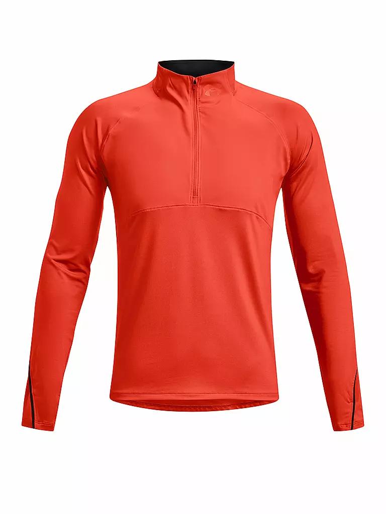 UNDER ARMOUR | Herren Fitnessshirt UA Qualifier Run 2.0 Half Zip | orange
