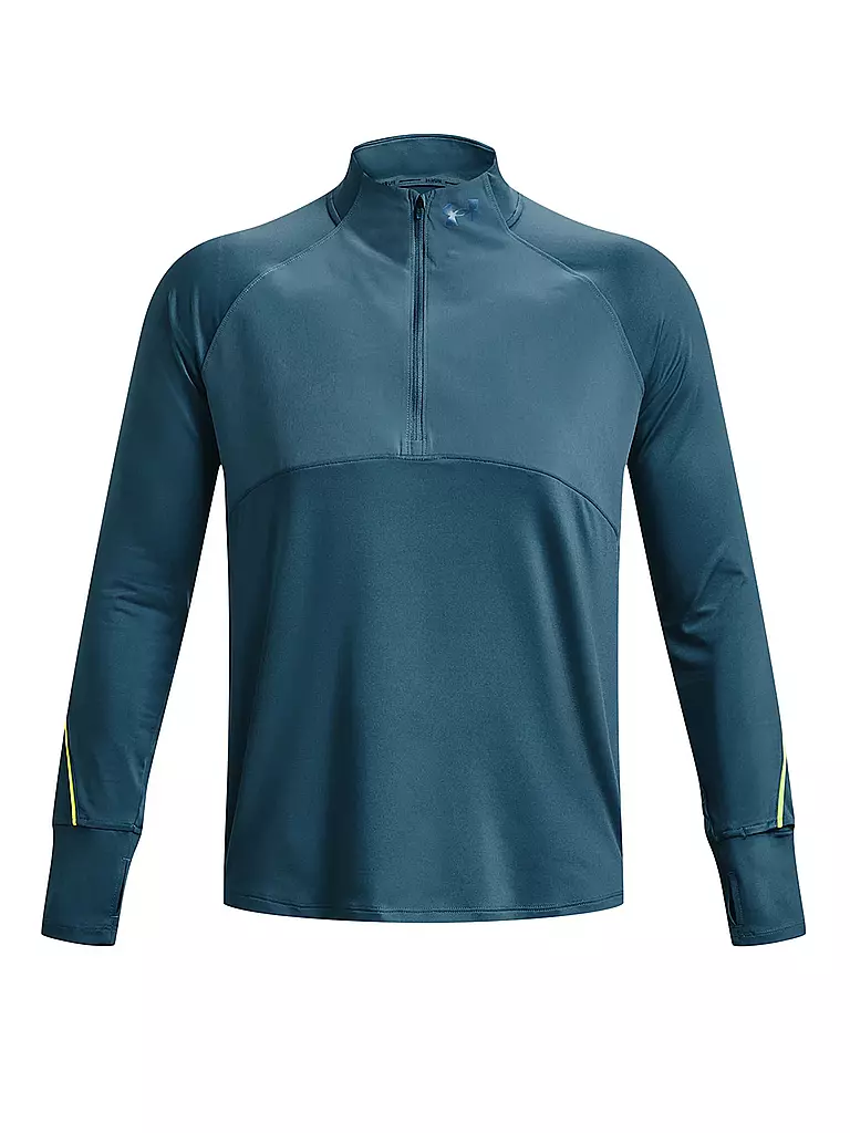 UNDER ARMOUR | Herren Fitnessshirt UA Qualifier Run 2.0 Half Zip | blau